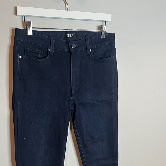 Paige Denim Hoxton Ultra Skinny dark wash jeans - Picture 2 of 5